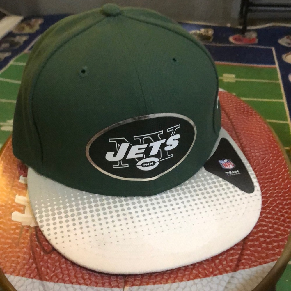 New York Jets NFL Draft Fitted Hat Cap size 7